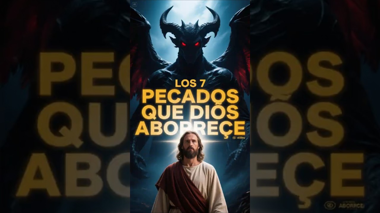LOS 7 PECADOS QUE DIOS ABORRECE || la verdad que muchos no quieren escuchar