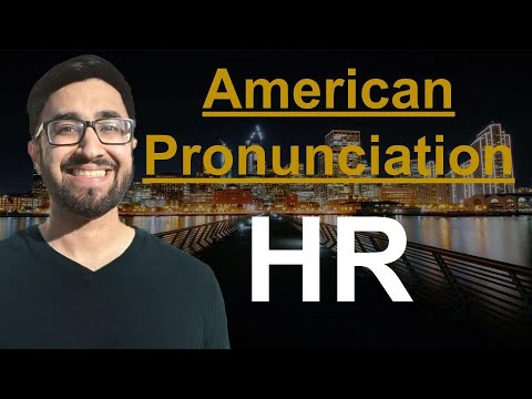 American English Pronunciation Of  HR