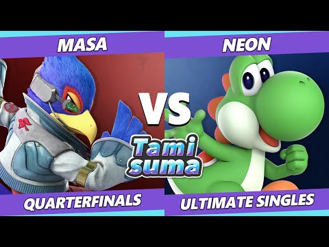 TAMISUMA 231 Quarterfinals - MASA (Falco) Vs. Neon (Yoshi) SSBU Smash Ultimate