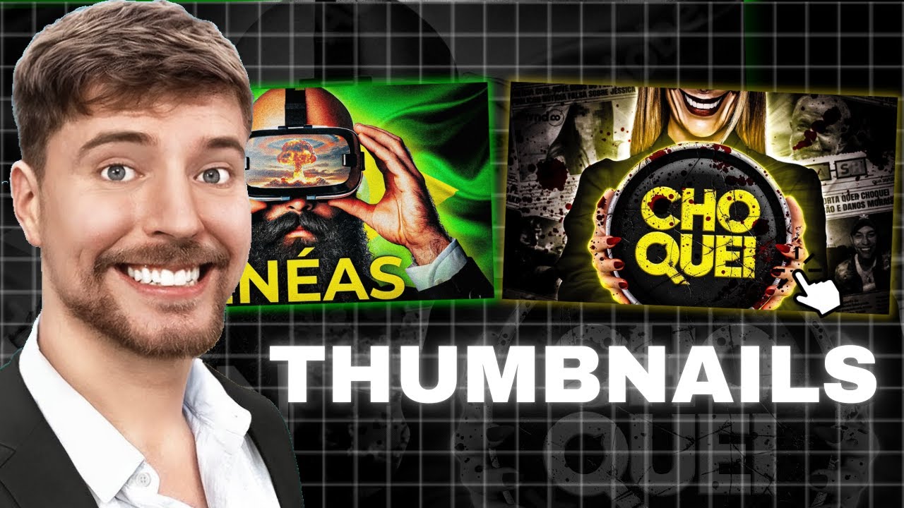 Como fazer THUMBNAIL no estilo ABRAHAM