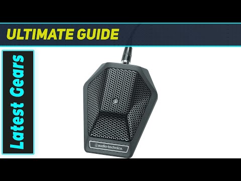 Audio-Technica U851R Cardioid Condenser Boundary Microphone 2010s - Black image 9