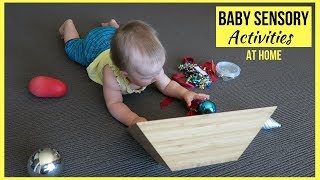 8 SENSORY ACTIVITIES FOR BABIES UNDER 1 | DIY ENTERTAINING BABY TOYS