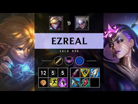 Ezreal Mid vs Diana: Unstoppable - EUW Master Patch 25.S1.1
