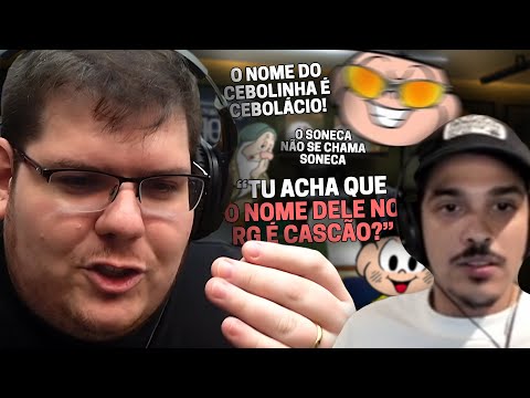 CASIMIRO E CHICO MOEDAS DISCUTEM SOBRE NOMES E VULGOS DOS PERSONAGENS | Cortes do Casimito