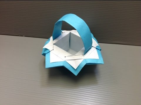 Daily Origami: 112 - Fancy Basket