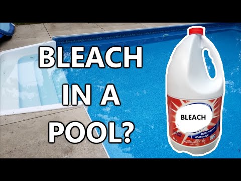 Can You Use Bleach In a Pool?