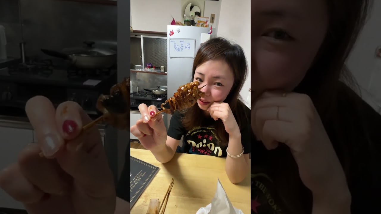 Когда принес ужин поздно 🤣 #жизньвяпонии #япония #токио #юмор #еда #japan #шашлык #японки #прикол
