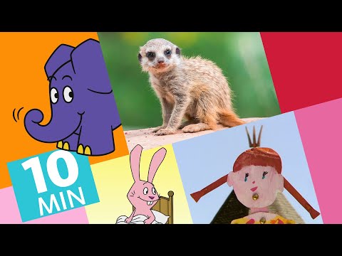 Hallo Elefant - Erdmännchen-Babys in Afrika & Eine Puppe aus Papier basteln | Der Elefant | WDR