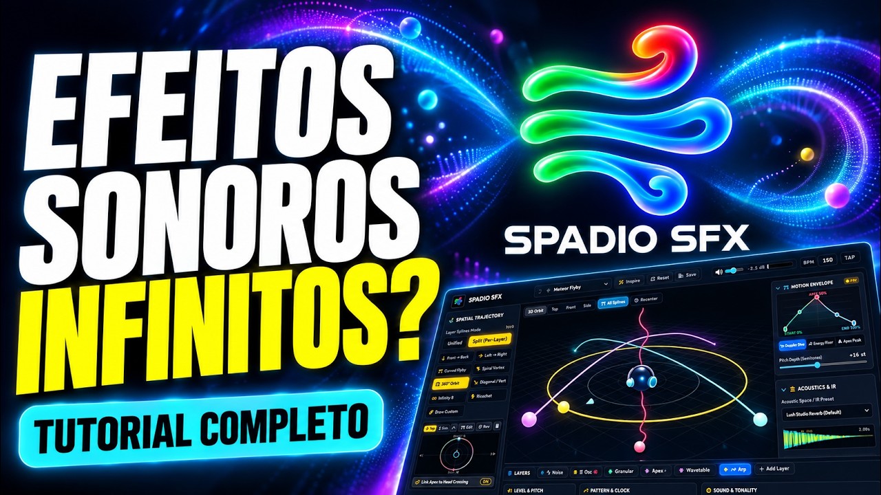 Efeitos sonoros infinitos? Conheça o Spadio SFX | Tutorial completo