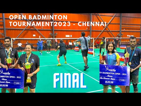 FINAL - NIRANJAN/SUZANNE Vs BABLO/MATHI || Mixed Doubles - || Aarkha Sports & Fitness - Chennai 2023