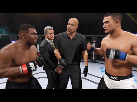 Mike Tyson vs. Gian Villante (EA Sports UFC 2) - CPU vs. CPU 🥊