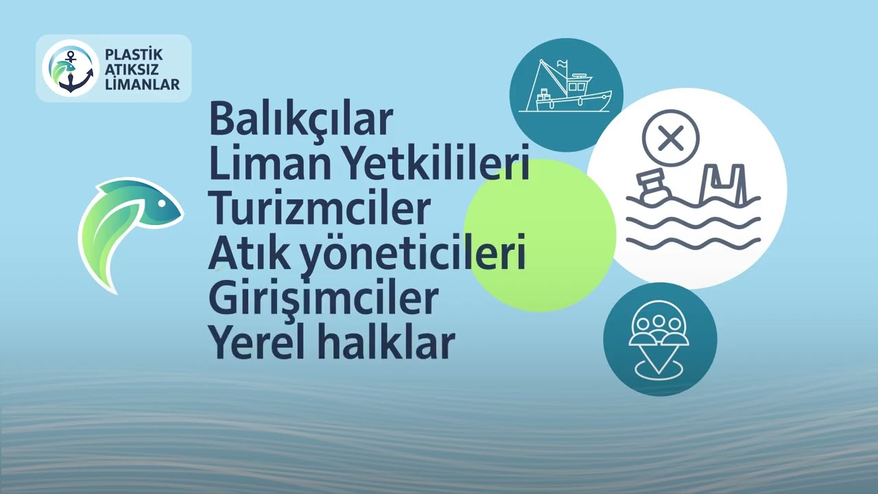 Akdeniz'de Plastik Atıksız Limanlar