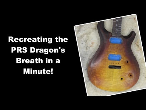 Recreating the PRS Dragon's Breath on a PRS restore in 1 Min on a Top 10 - Vid Preview