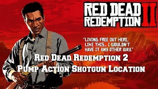 Red Dead Redemption 2 | Pump Action Shotgun | Location | How To Get It Free Early On