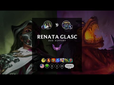Renata Glasc Support vs Nasus - NA Master Patch 12.6