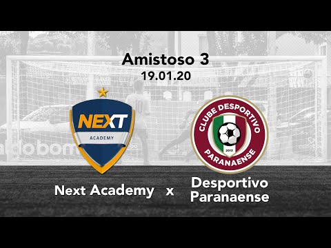 19/01/20 - Amistoso 3 - Next Academy x Desportivo