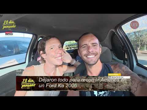 Dejaron todo para recorrer América en un Ford Ka: la historia de Sofi y Facu
