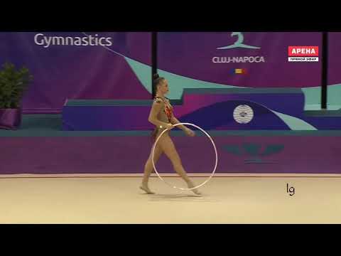 Tatyana Volozhanina Hoop Final World Challenge Cup Cluj-Napoca 2021