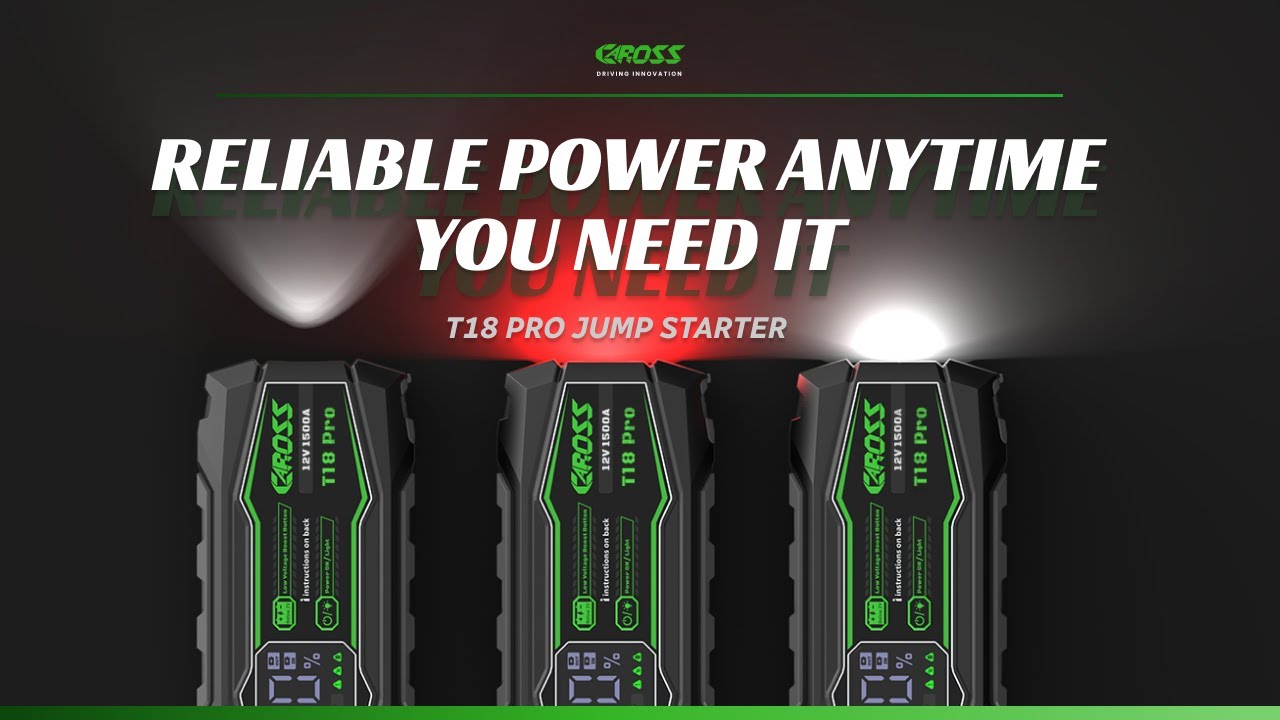 Why Choose the CAROSS T18 PRO Jump Starter