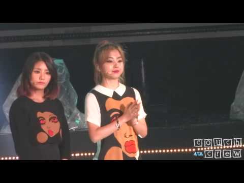 140826 Ladies Code Zuny (주니) - Talk @ Show Champion Summer Special (Cheongju