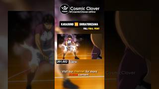 Download lagu Karasuno 🆚 Shiratorizawa Final Point 🔥 #haikyuu #anime #edit #amv #ytshort mp3