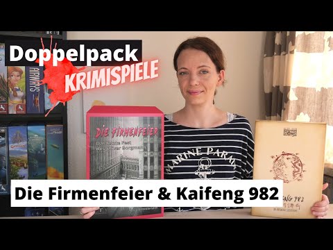 Doppelpack Krimispiele: Die Firmenfeier - Das letzte Fest des Oliver Borgmann und Kaifeng 982