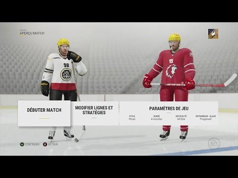 NHL 17 - Lausanne HC vs HC Lugano - #9 Swiss National League A [HD]