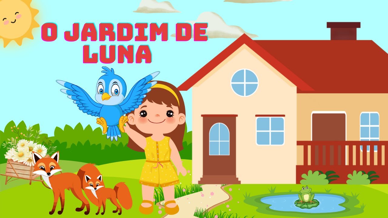 História Infantil para criança (O jardim de Luna)