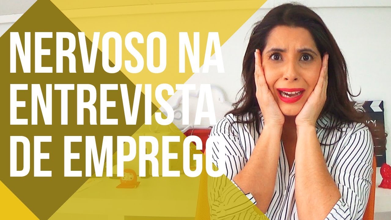Como controlar o NERVOSISMO e a ANSIEDADE na ENTREVISTA DE EMPREGO😱