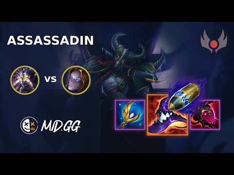 MID.GG: [ Assassadin ] Kassadin MID vs Orianna | NA GRANDMASTER | LOL Season 2025