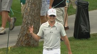 Zach Johnson holes out for an albatross at Arnold Palmer Invitational