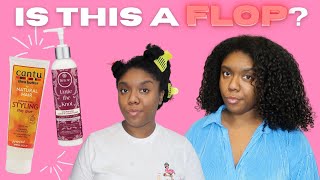 Is This A Flop? | Untie The Knot & Cantu Stay Glue | Summer Product Combo ☀️