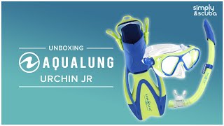 AquaLung Urchin Jr Snorkelling Set | Unboxing | @simplyscuba