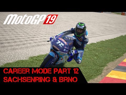 Motogp 19 Career Mode Part 12 - Stay On The Track (Moto3 Sachsenring And Brno)