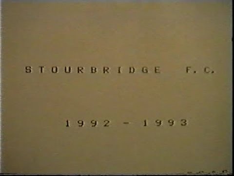 Stourbridge FC   Goals Of The Season 1992 1993