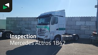 Tracteur routier Mercedes-Benz Actros 1842 4X2 Mega StreamSpace à vendre - Image 4 | Autoline BE Tracteur routier Mercedes-Benz Actros 1842 4X2 Mega StreamSpace | Image 4 - Autoline