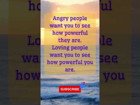 Powerful Quote about Power Unmasked: The Contrasting Expressions of Anger and Love #shorts