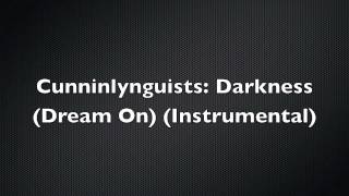Cunninlynguists  Darkness Instrumental