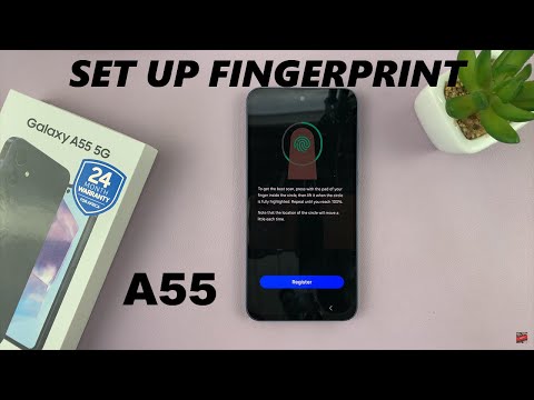 How To Set Up Fingerprint On Samsung Galaxy A55 5G