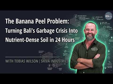 The Banana Peel Problem: Turning Bali's Garbage Crisis Into Nutrient-Dense Soil in 24 Hours