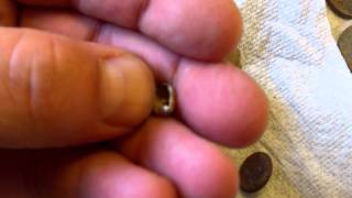 preview picture of video 'Silver & Clad in April, Metal Detecting Ace 250'