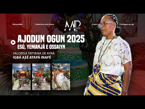 IGBÁ ASÉ ATAPÁ INAFÉ | Ajodun Ogun, Esu, Yemanjá e Ossaiyn e Obrigação (Yalorisá Tatyana de Ayrá)