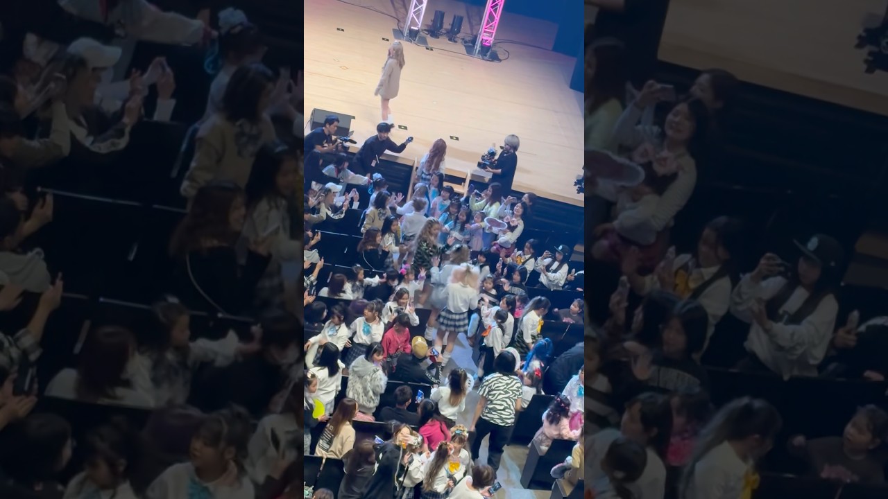 アンコールでファンの子の間を通るギャル#shorts #youtubeshorts