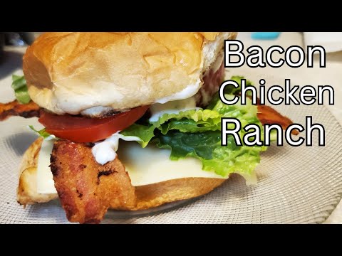 How to make the Best Bacon Chicken Ranch Sandwich Recipe + Dinner ideas using the same ingredients