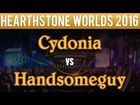 Cydonia vs Handsomeguy - Hearhstone World Championship 2016: Group A Match 1
