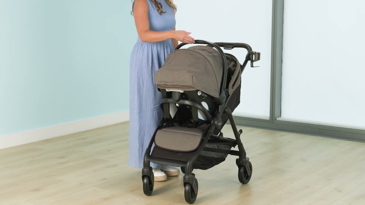 How to attach an infant car seat to the Graco® Merge™ Stroller