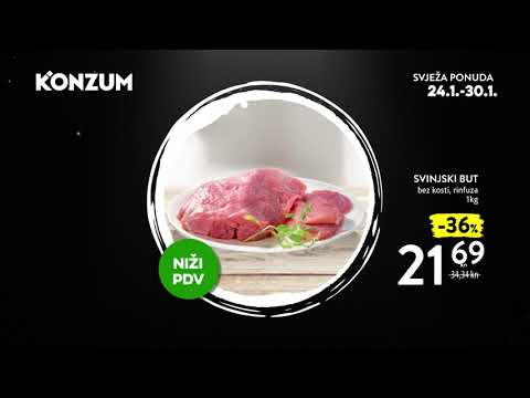 Konzum katalog svježa ponuda 24.1.-30.1.