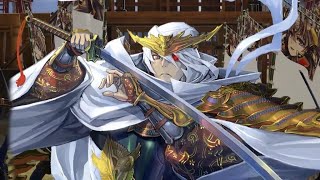 【英傑大戦】謙信河了貂VS気合柴田