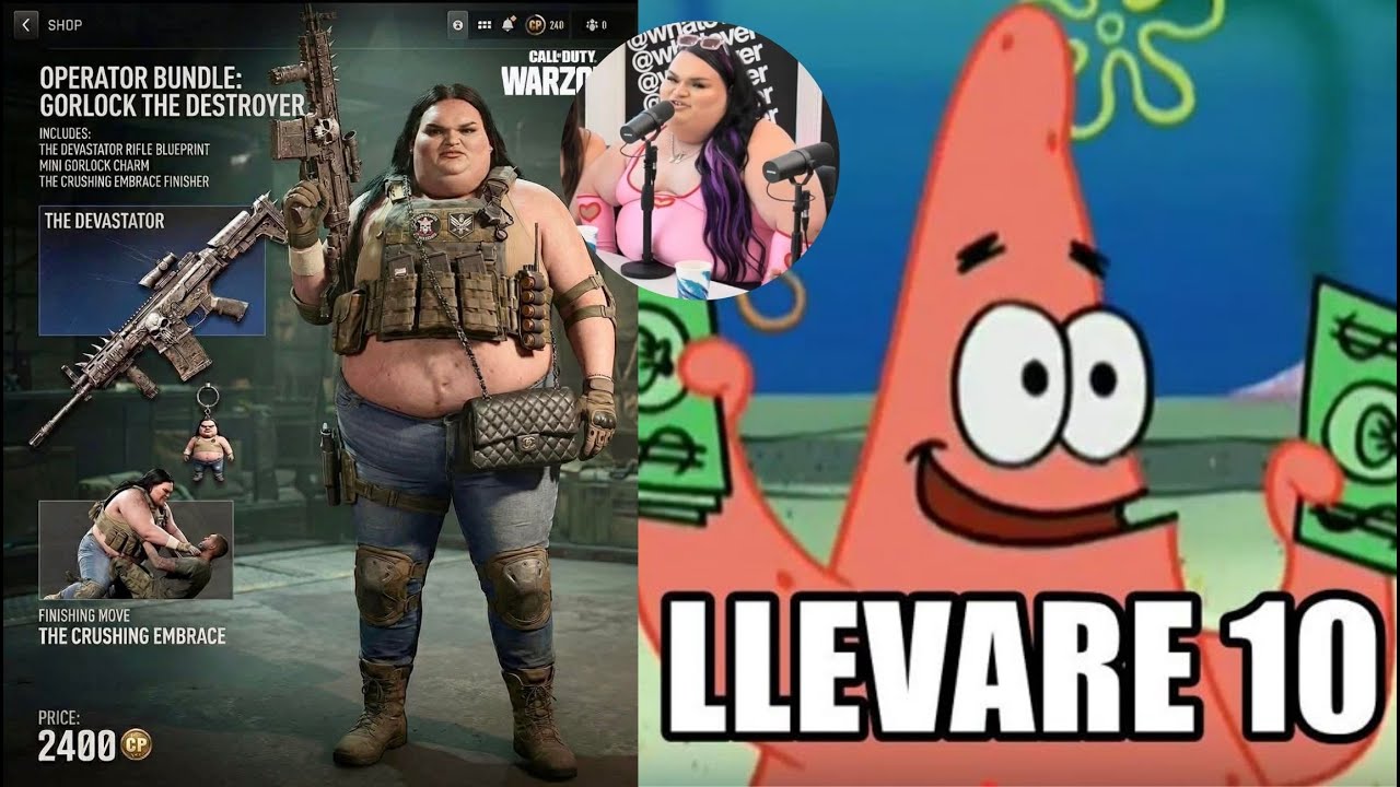 TOMA MI DINERO YA: Se hace VIRAL el NUEVO PERSONAJE de GORLOCK THE DESTROYER y es MEXICANO