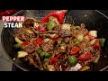 Easy way to make  the tastiest  Pepper Steak recipe for your family  I  cooking stir fry